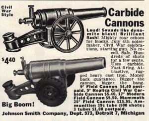 1961 Carbide Cannons: Loud!