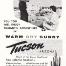 1961 Tucson Arizona: Warm Dry Sunny