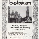 1962 Belgium Tourist Bureau