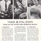 1962 Bell Telephone: These 3 Vital Steps