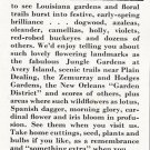 1962 Louisiana: Now is the best time to see Louisiana