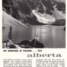 1963 Alberta, Canada: Mountains