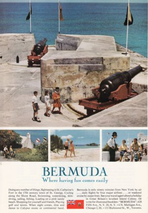 1963 Bermuda: Cannons