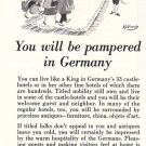 1963 Germany: Be Pampered in Germany, Castle