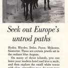 1963 Greece: Europe's Untrod Paths