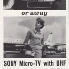1963 Sony Micro-TV, UHF Converter