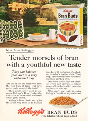 1965 Kellogg's Bran Buds
