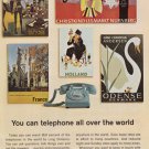 1966 Bell Telephone: You can telephone all over the world.