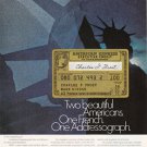 1970 Addressograph: Statue of Liberty