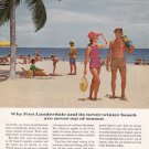 1971 Fort Lauderdale, Florida: Never Winter Beach