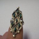 Vintage/Antique Zuni Turquoise Ring Size 8 1/2