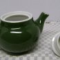 Small Dark Avocado Hall Teapot