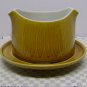 FRANCISCAN DISCOVERY TOPAZ ATTACHED GRAVY BOWL