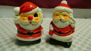 Santa Set Salt and Pepper Shakers