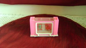 Vintage Plastic Television Salt and Pepper Shaker