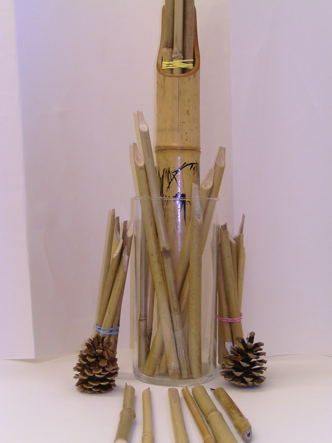 1xCALLIGRAPHY REED PEN HAND MADE