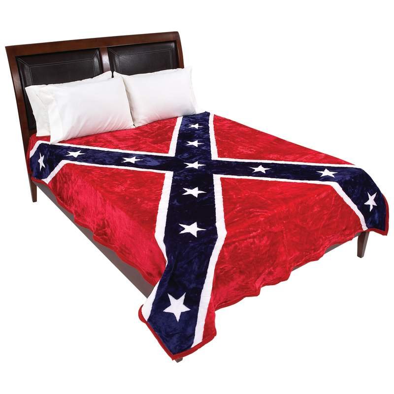 Home & Garden, Bedding, BEDDING, rebel flag, polyester.