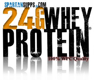 2kg Spartan Supps 24G Whey Protein Concentrate