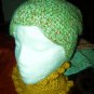 "Ina" Vintage Crochet Floret Beanie