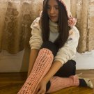 "Cappy" Crochet Legwarmers