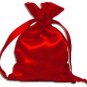 Red Satin Pouches (12 pcs)