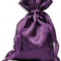 Purple Satin Pouches (12 pcs)