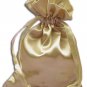 Champagne Satin Pouches (12 pcs)