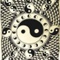 White and Black Ying Yang Tapestry