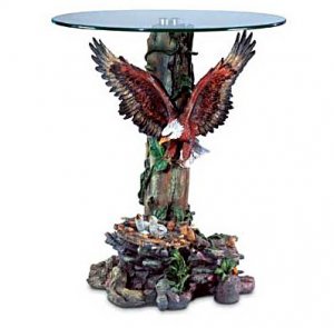 Eagle Glass Top Altar Table