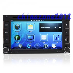 Android 2.3 OS Smart 2-DIN Car DVD Player DVB-T MPEG4 TV GPS WiFi Bluetooth 6.2 Inch 3G