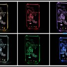 iphone 4s case China Dragon  pattern Colorful Snap-on LED Light-emitting