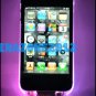 iphone 4 case, iphone 4s case Flying Eagle pattern,  LED Light-emitting flasher, charging adapter