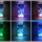 iphone 4/4s case blue bridge Pattern flasher, Colorful Snap-on LED Light-emitting