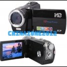 VIVIKAI HD-C3 HD 3 INCH TFT LCD 8X zoom HDC3 Digital Camcorder Digital Camera  with mp3 Black