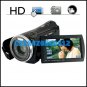 Vivikai HD-A70 1080P HD Camcorder with Touchscreen 5x Optical Zoom 3 inch Digital Camcorder