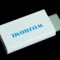 10pcs/lot Wii zu HDMI Konverter Wii2hdmi 480P Adapter 3.5mm Audio Box Wii-link