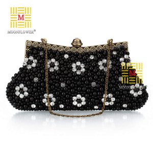 Gorgeous Rhinestones Beaded Lady Evening Bag 3012#