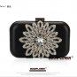Sunflower Crystal Beaded Bling Chain Evening Bag 539#