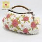 Floral Beaded Handcraft Evening Bag 6289#