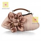 Appliques Royal Satin Ladies Evening Bags,Handcraft Bags 8662#