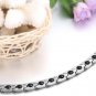 New Titanium Steel Men Lady Energy Balance Germanium Stones Couple Bracelet Gift free shipping
