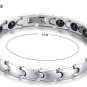 New Titanium Steel Men Lady Energy Balance Germanium Stones Couple Bracelet Gift free shipping