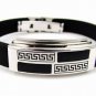 Titanium Steel Anti Fatigue Radiation Protection Anion Bracelet Gift free shipping
