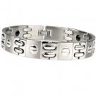Titanium Radiation Protection Anti Fatigue Mens Bracelet Gift free shipping