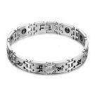 Titanium Anti Fatigue Energy Health Care Men Bracelet Gift free shipping