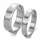 Fashion Titanium Steel Simple Design Couples Ring + Free Shipping