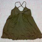 BABYDOLL CROSS-BACKED SPAG TOP