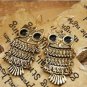 Nice HOT Retro Cinnamon Color Owl Fashion Earrings