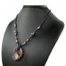 Fashion colorful glass necklaces