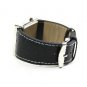 New 29 LED Blue LED Digital Unsex Black Leather Watch